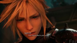 Cloud kills a fake Sephiroth - Final Fantasy 7 Rebirth