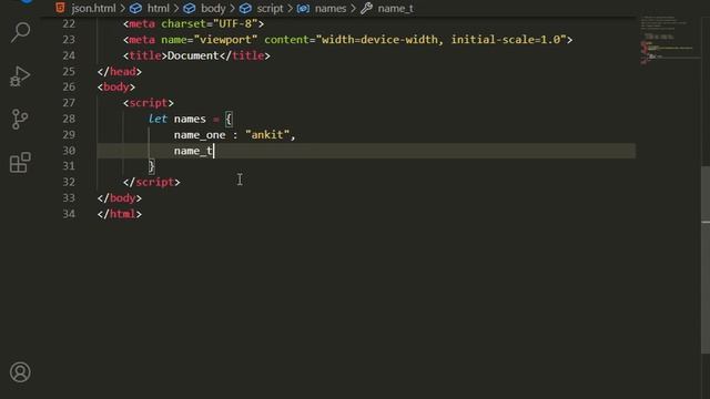 JSON In Java Script || EXCELLENT CODE WITH AJ