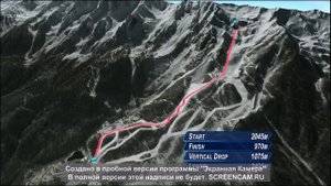 Олимпиада Sochi 2014 Представление трассы мужского скоростного спуска