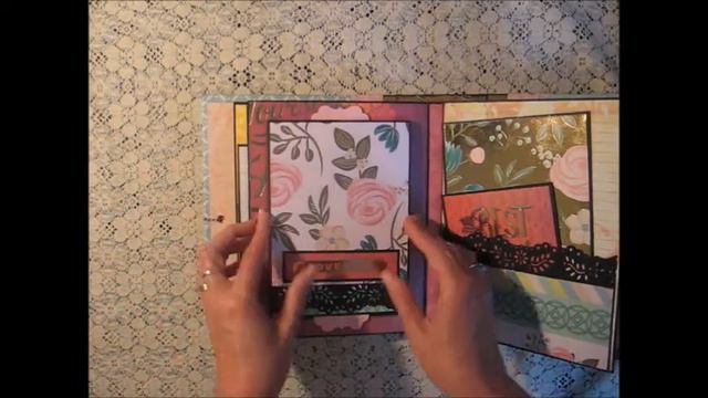 *SOLD* 7x9 Interactive Scrapbook Mini Album (Based on my tutorial) смотреть онлайн