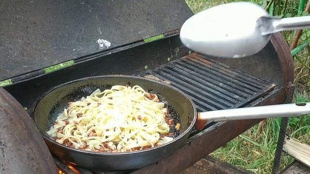 Паста Карбонара! Самая нежнейшая лапша с беконом и сыром! смотреть онлайн