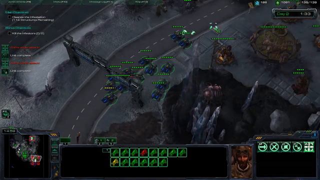 Starcraft 2: Wings of Liberty - Campaign - Brutal Walkthrough - Mission 7: Outbreak смотреть онлайн