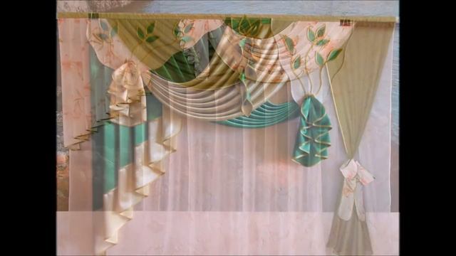 Шторы для кухни. 100 моделей штор. смотреть онлайн