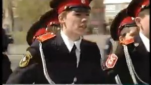 Кадеты спели строевые песни