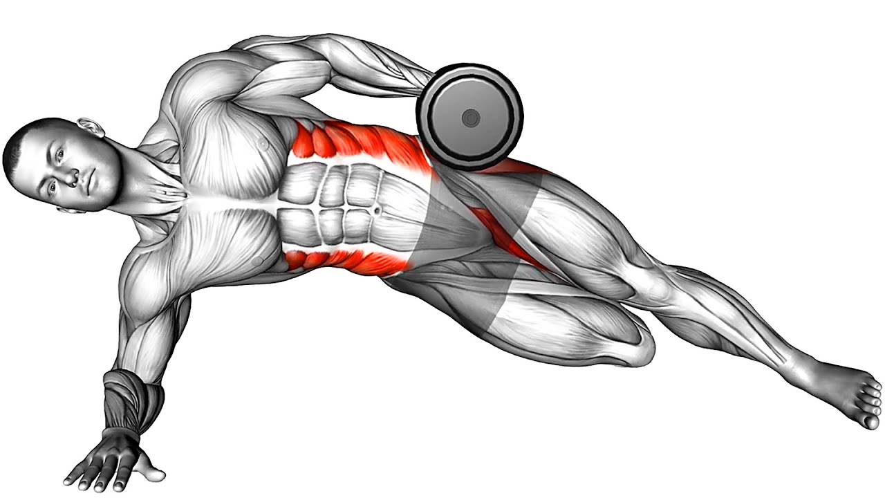 Dumbbell Side Bend упражнение