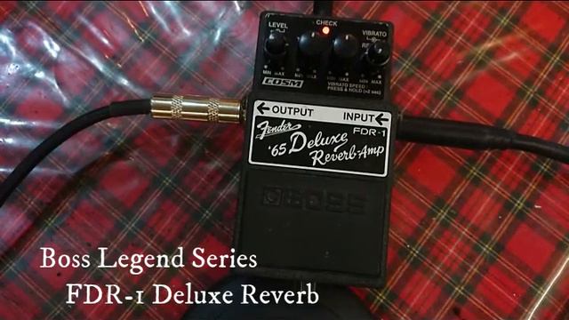 BOSS FDR-1 Fender '65 Deluxe Reverb смотреть онлайн