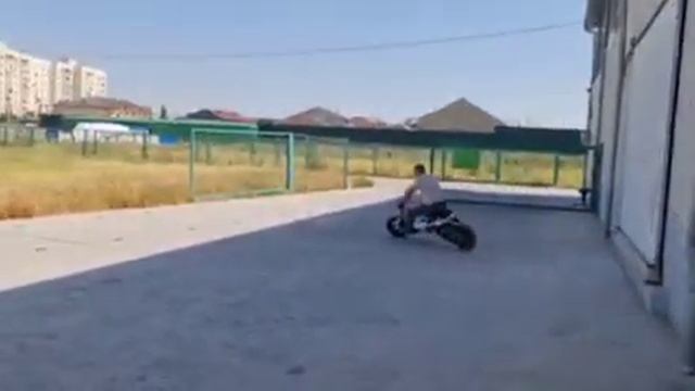 самоделка из хлама. бобер из скутера.