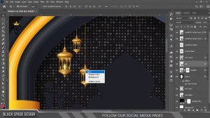 Ramadhan Kareem Celebration Poster Design in | Photoshop 2021 Tutorial |