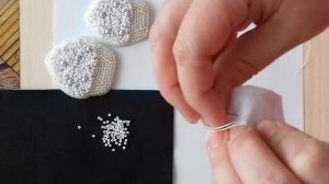 Как вышивать броши из бисера? Урок 4.  Объемная вышивка // Volume embroidery