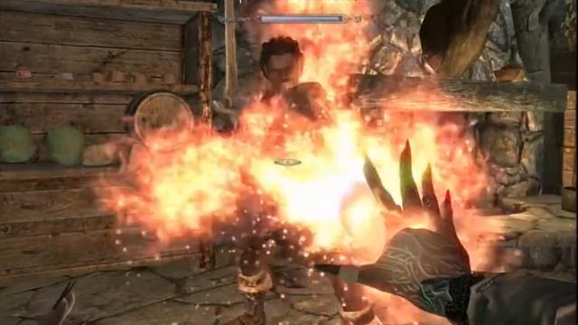 инвиз в Скайриме смотреть онлайн