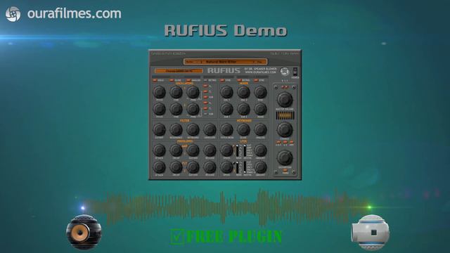 RUFIUS VSTi Demo - FREE VST Plugin Featuring 2 Sub-oscillators