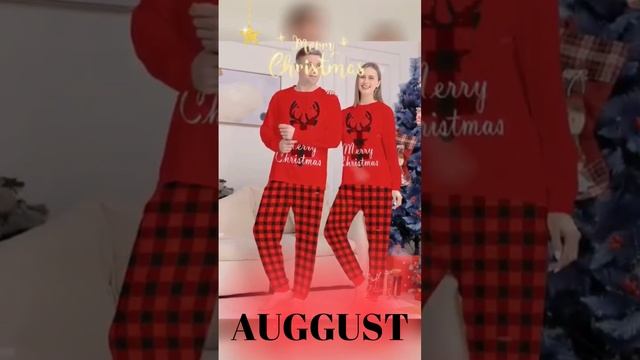 Get the whole family Christmas Pajamas this year! #auggust #christmaspajamas #familychristmaspajama