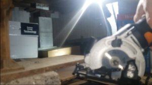 20В Аккумуляторная Мини Циркулярка Первое Испытание 2020 (Worx Compact Circular Saw Worxsaw WX523L)