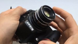 Индустар 61Л\Д для зеркальных камер. How to mount Industar 61L\D to Nikon