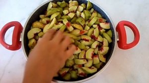 Варим варенье из зеленых персиков