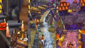 TEMPLE RUN 2 HALLOWEEN ALL MAPS | Spooky Summit Vs Haunted Harvest Vs Spooky Ridge | Temple Run Gam