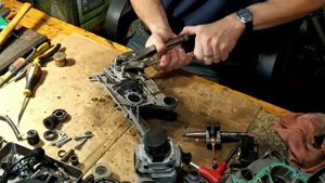 Как самому сделать замену картера бензопилы.