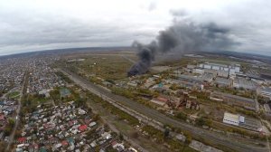 Пожар / завод Прогресс / Samara