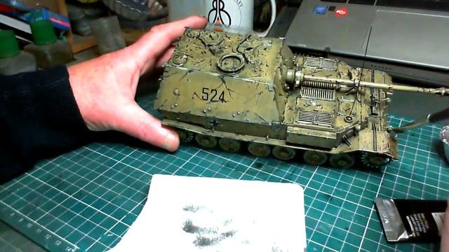 ITALERI 1/35 Scale TIGER (P) ELEPHANT Build Update 12 смотреть онлайн
