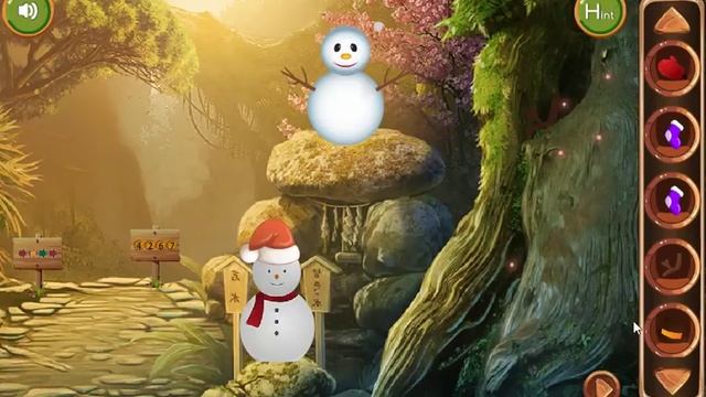 8b Christmas Santa Escape Walkthrough [8bGames] смотреть онлайн