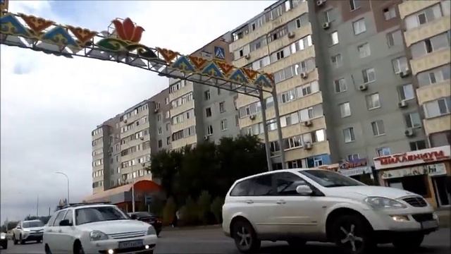 Улицы и дворы в Актобе Казахстан Streets and courtyards in Aktobe Kazakhstan Ақтөбе Қазақстандағы