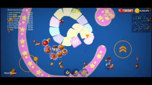 Червячная Зона. io 9.000.000+ массы. 1 место.