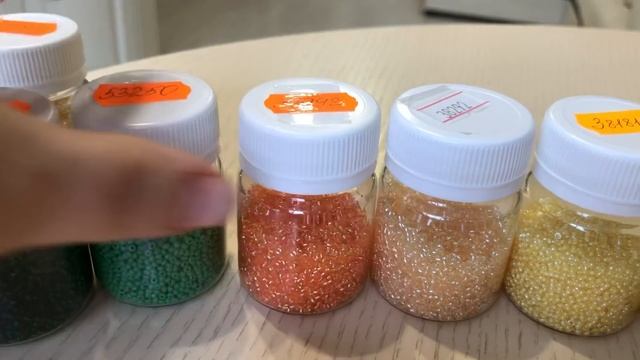 190. Начало нового маленького процессика и подбор бисера к схеме Зимний закат от Фурорах Рукоделия смотреть онлайн