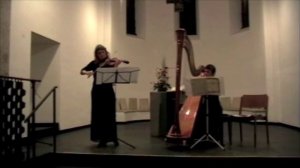 Bizet - Carmen - Act III - Intermezzo. (Veronika Jefremowa - Violin, Olga Shevelevich - Harp)