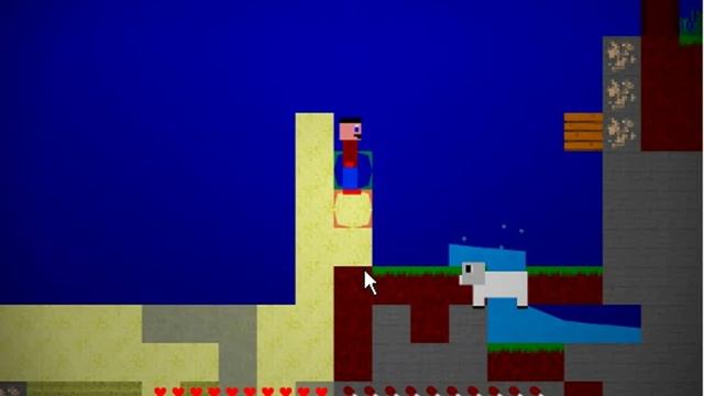 2D Minecraft - Mine Blocks 1.19 - Water test смотреть онлайн