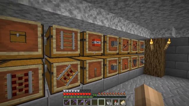 Майнкрафт ЛетсПлей #21 - БУРЯ В ПУСТЫНЕ | Ванильное выживание смотреть онлайн