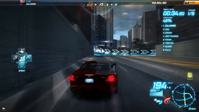 Mercedes-Benz SLR McLaren 722 Edition - NFS World смотреть онлайн