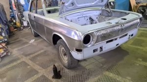 ГАЗ 2410 (24-10). Обход Волги после завершения кузовных работ.