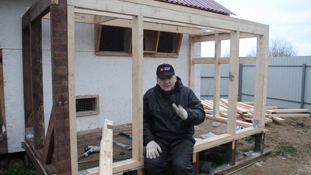 Строю вольер для голубей.Building an aviary for pigeons смотреть онлайн