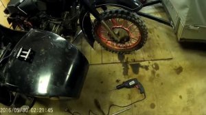 установка лебедки на мотоцикл