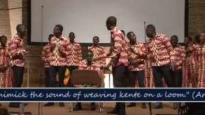 Winneba Youth Choir Ghana - Bonwire Kentenwene, Dr. Ephraim Amu