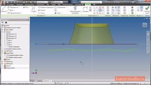 Урок Inventor. Поверхностное моделирование: строим шляпу