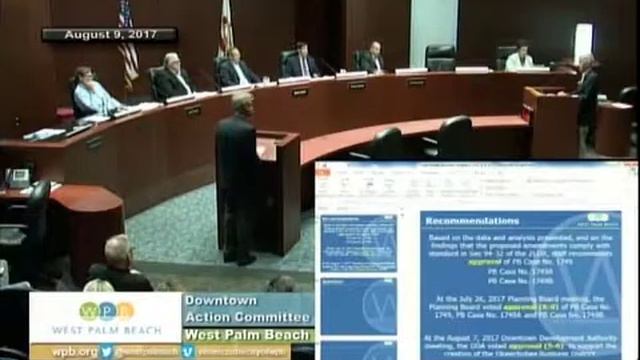 Joel Daves, Speaking at the Downtown Action Committee Meeting смотреть онлайн