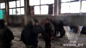 Награждение бойцов 155 бригады морской пехоты