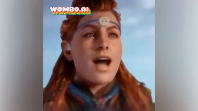 Aloy (Horizon Zero Dawn) sings - Tusa | Wombo AI