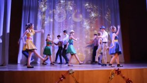 Танец "Стиляги" на Новый год 2017