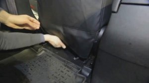 Как устанавливать авточехлов из экокожи на сиденья автомобиля
