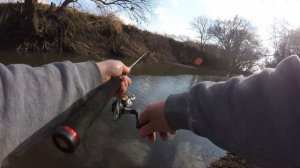 Creek Fishing for Northern Pike (Spring Pike Action)