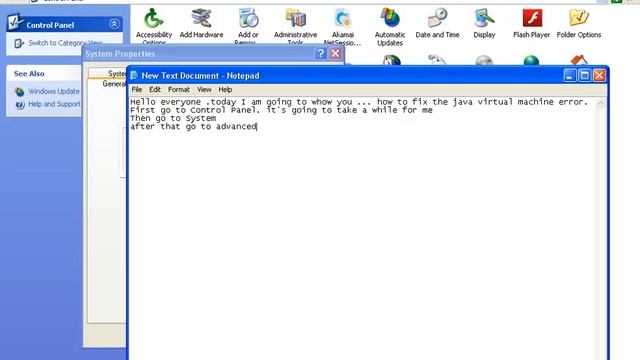 How to Fix Java Virtual Machine Error for Xp (no bat files or something to install) смотреть онлайн