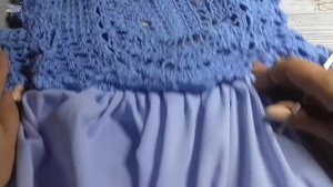 Мастер-класс "Комбинированное платье" Начало/описание