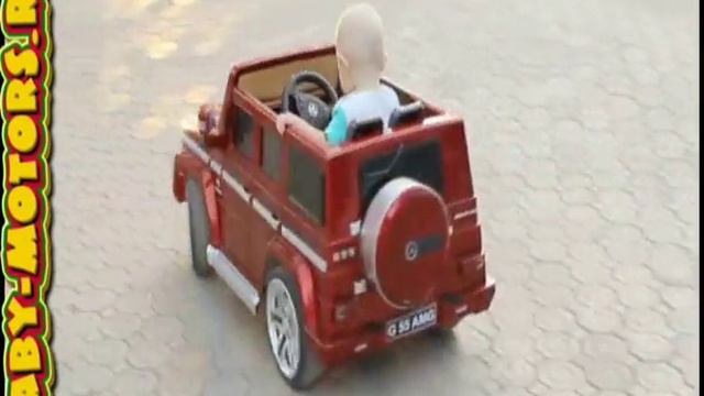 Детский электромобиль G55 red Open doors смотреть онлайн