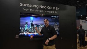 Samsung's Massive 110" Micro LED TV CEDIA 2023