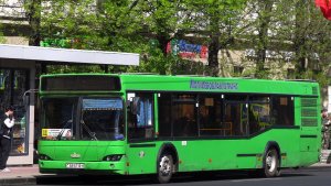 Автобус Могилёва МАЗ 203.016 АК 3897-6 Маршрут 11 Гребенёво - м-он Юбилейный (Колледж искусств - БРУ