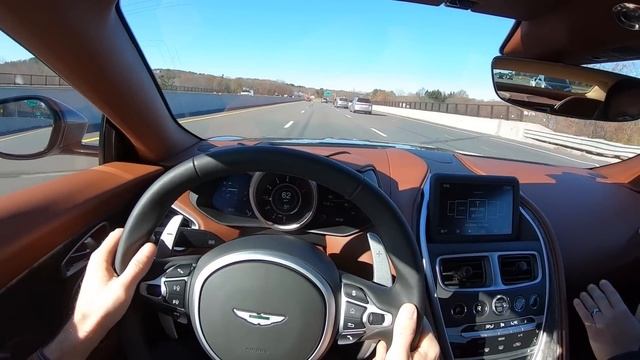 2020 Aston Martin DBS Superleggera Volante - POV Test Drive by Tedward (Binaural Audio) смотреть онлайн