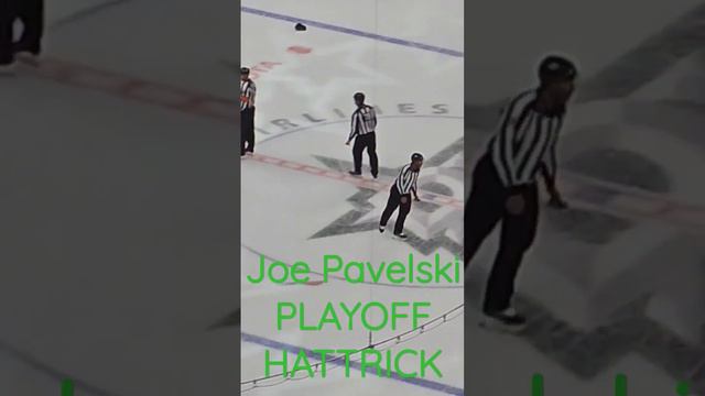 NHL Playoff Hat Trick by Joe Pavelski