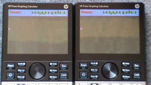 HP Prime G1 vs G2 performances test : tunnel game